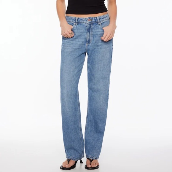 Dynamite Denim - Dynamite | 2 | Mika Relaxed Straight Mid Rise Women's Jeans